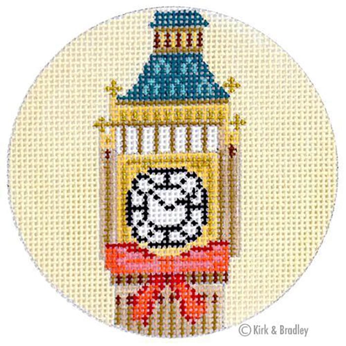 Christmas in London Big Ben Printed Canvas Kirk & Bradley - 1