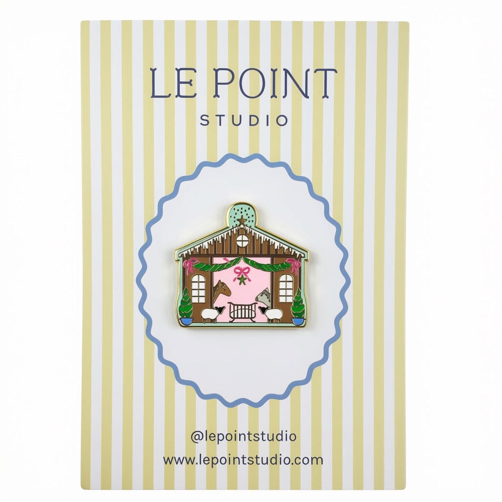 Christmas Stable Needleminder Accessories Le Point Studio - 1