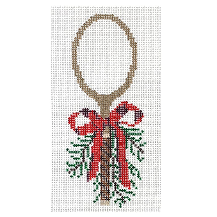 Christmas Tennis Racket Printed Canvas Francis Abel Studio - 1