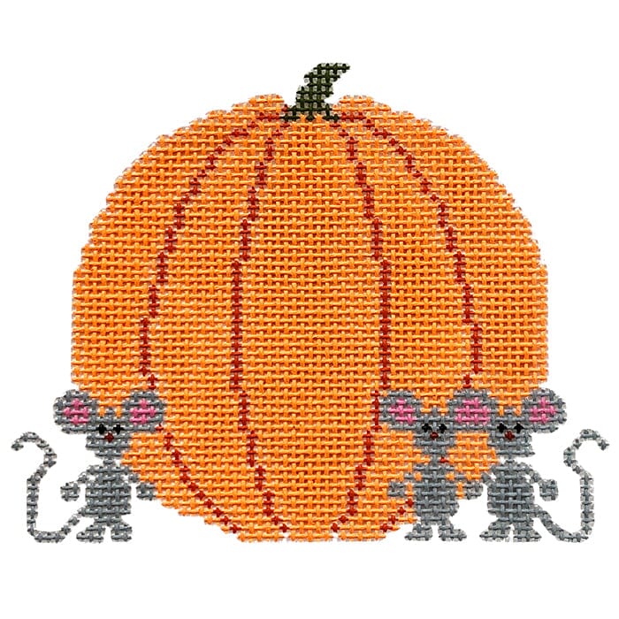 Cinderella Pumpkin & Mice - Petei People Painted Canvas Painted Pony Designs