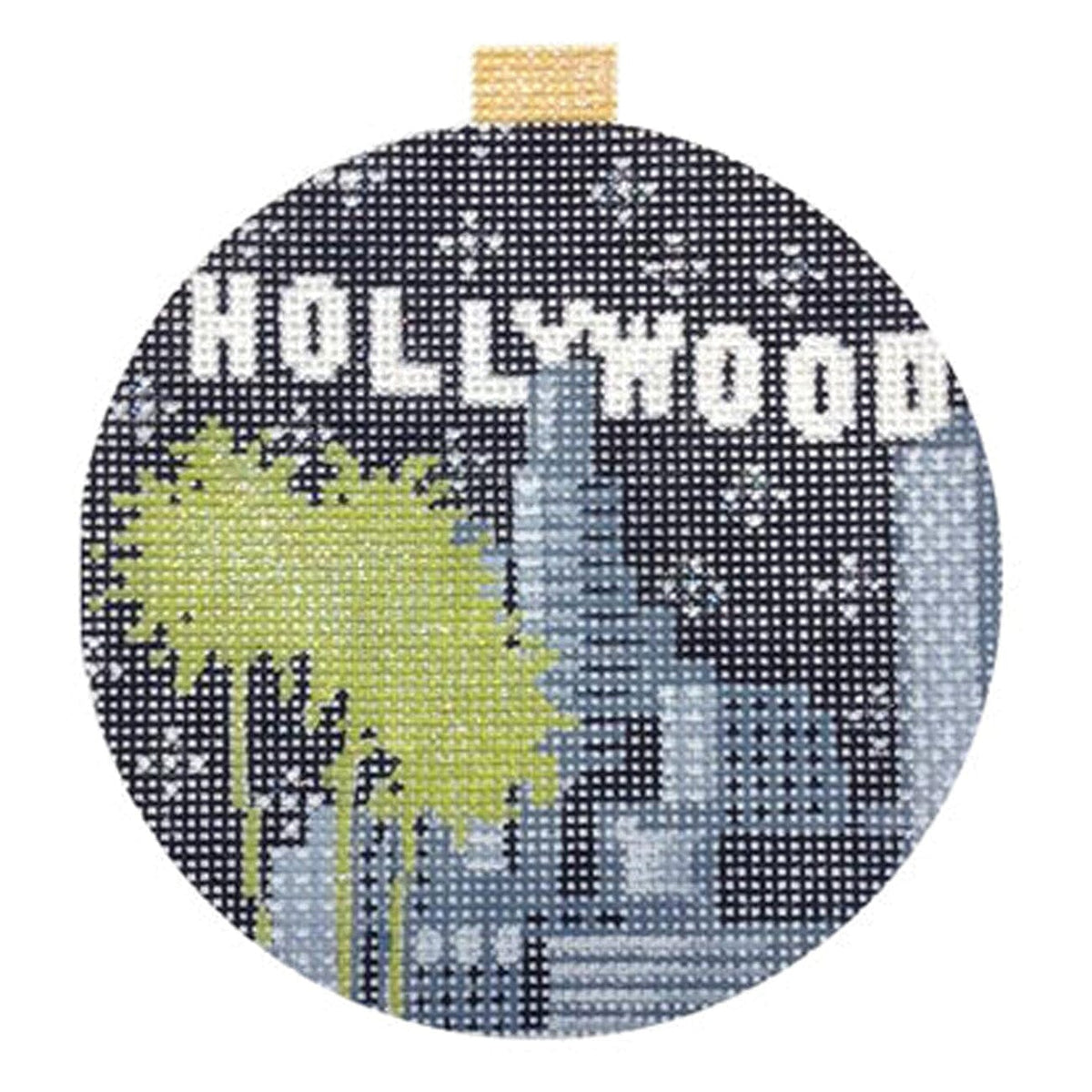City Bauble Hollywood Painted Canvas Kirk & Bradley - 1