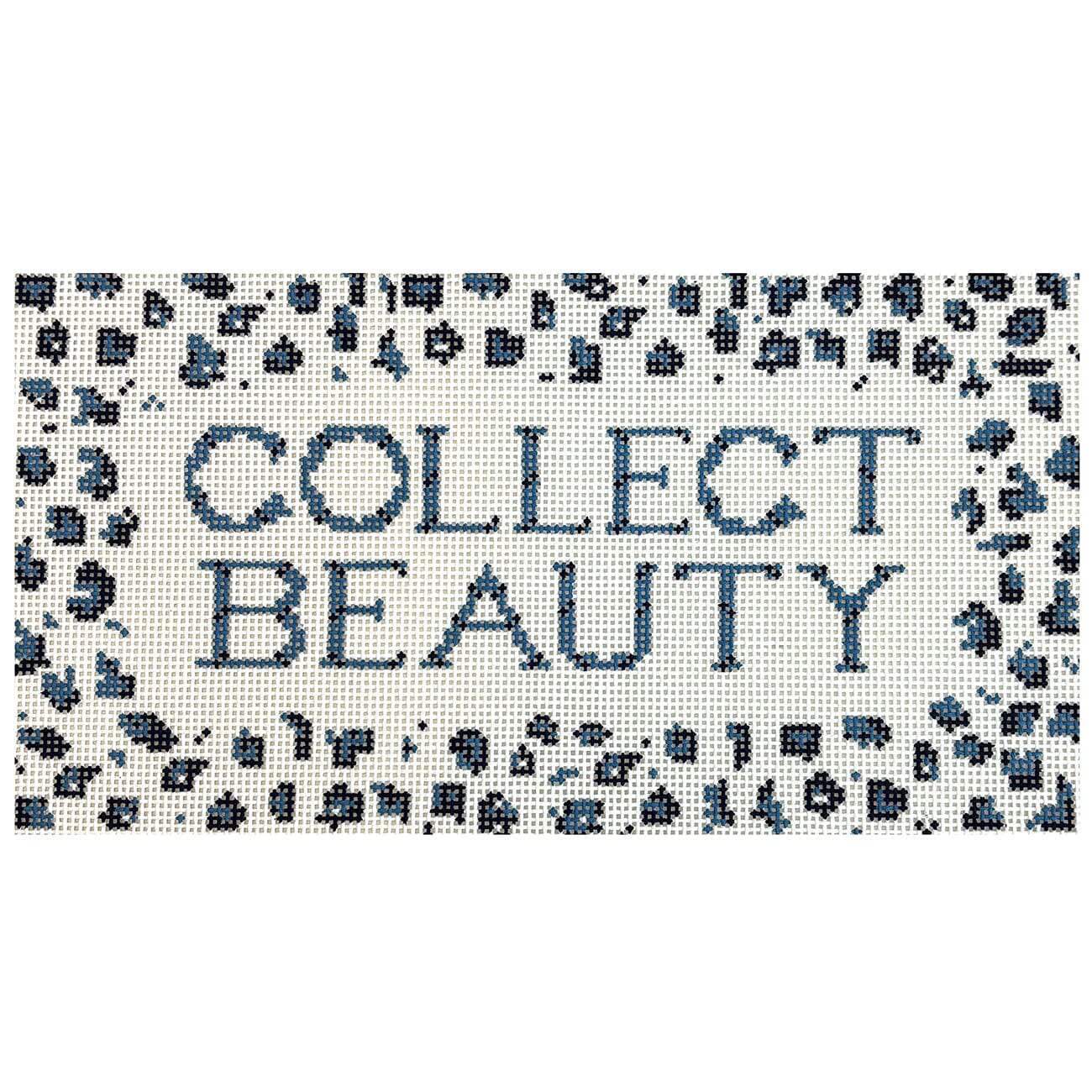 Collect Beauty Pillow Painted Canvas The Gingham Stitchery