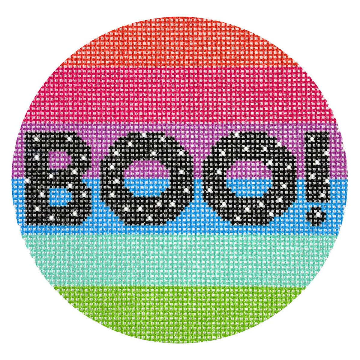 Colorful Boo! Printed Canvas Nash & Daughters - 1