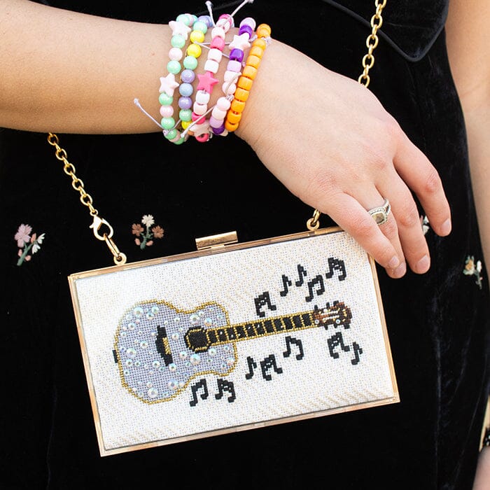 Concert Clutch   Guitar Insert Kit Kits Needlepoint To Go