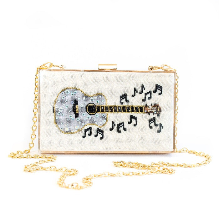 Concert Clutch   Guitar Insert Kit Kits Needlepoint To Go