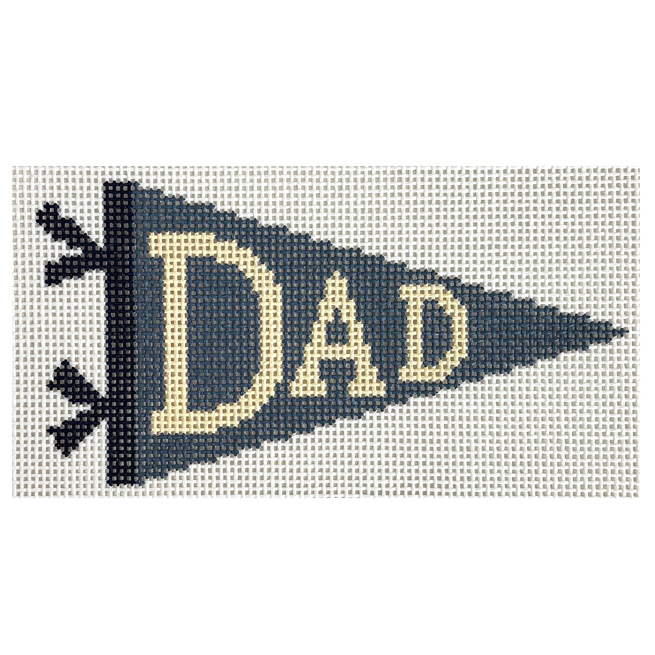 Dad Pennant Painted Canvas Francis Abel Studio - 1