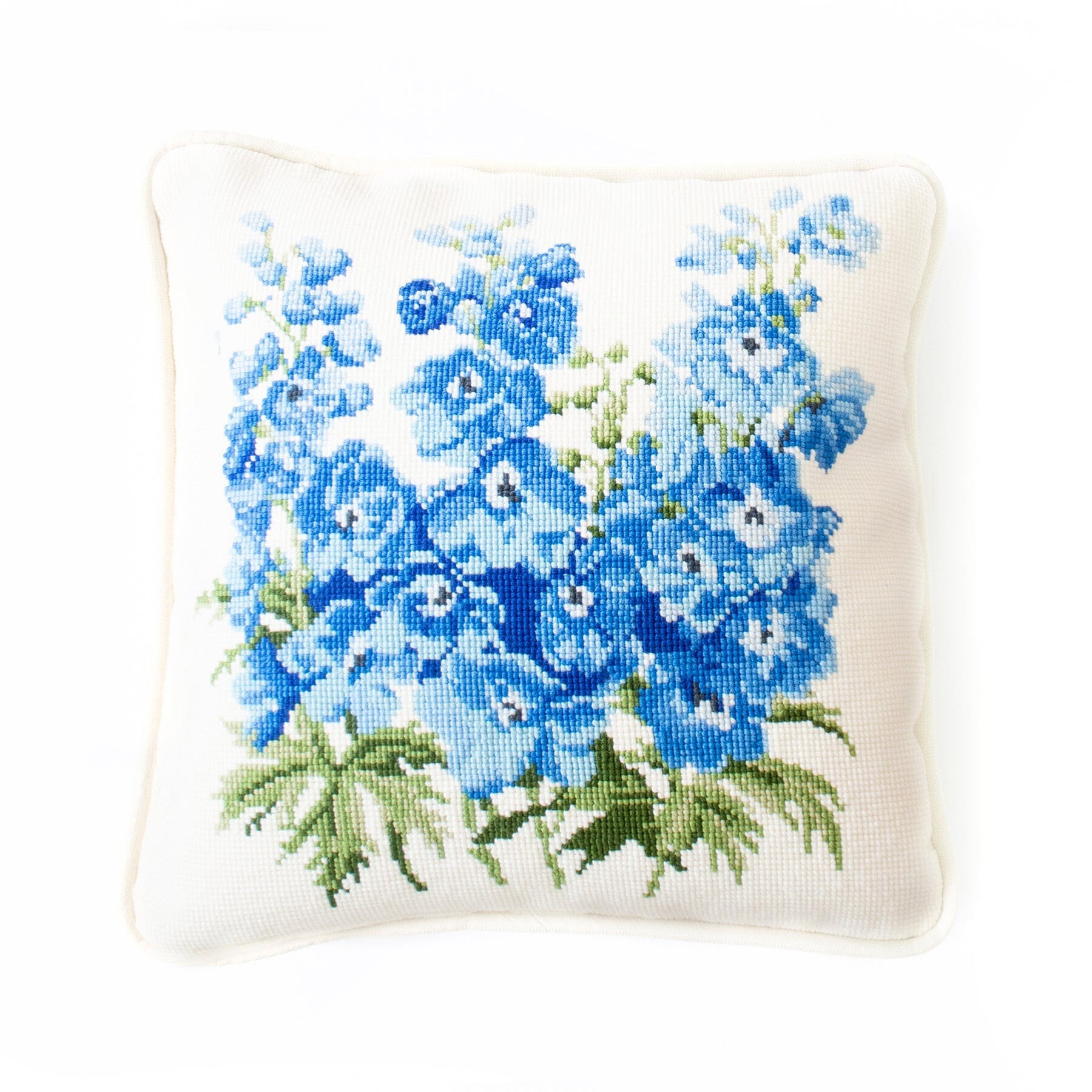 Delphinium Needlepoint Kit Kits Elizabeth Bradley Design - 1