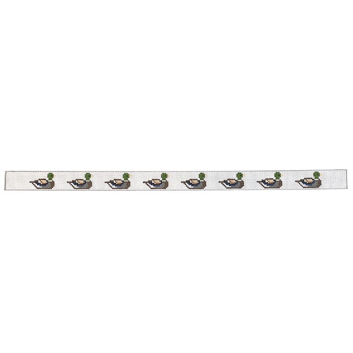 Dog Collar Mallard Painted Canvas The Meredith Collection - 1