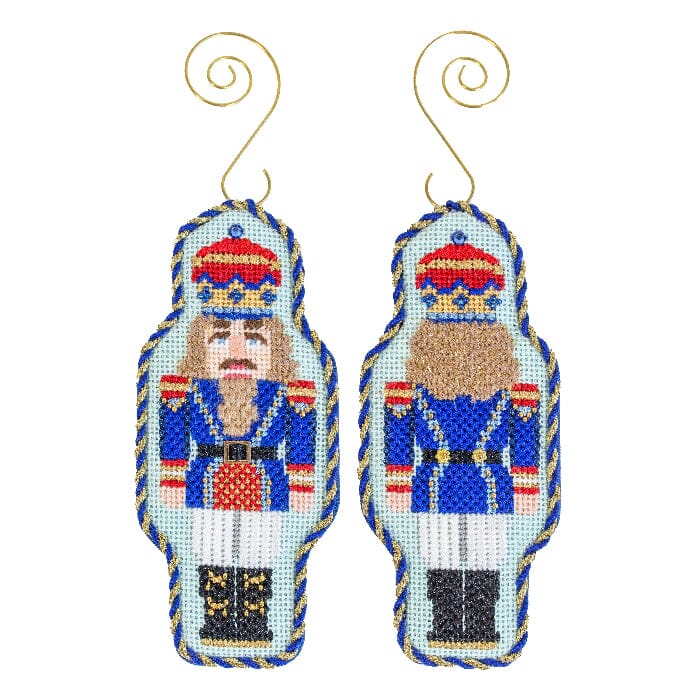 Double-Sided Nutcracker Ornament Kit - Blue Kits Kirk & Bradley