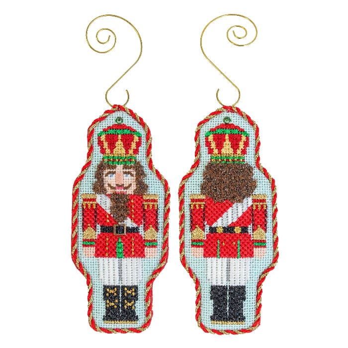Double-Sided Nutcracker Ornament Kit - Red Kits Kirk & Bradley