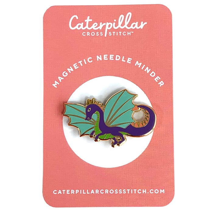 Dragon Enamel Needleminder Accessories Caterpillar Cross - 1