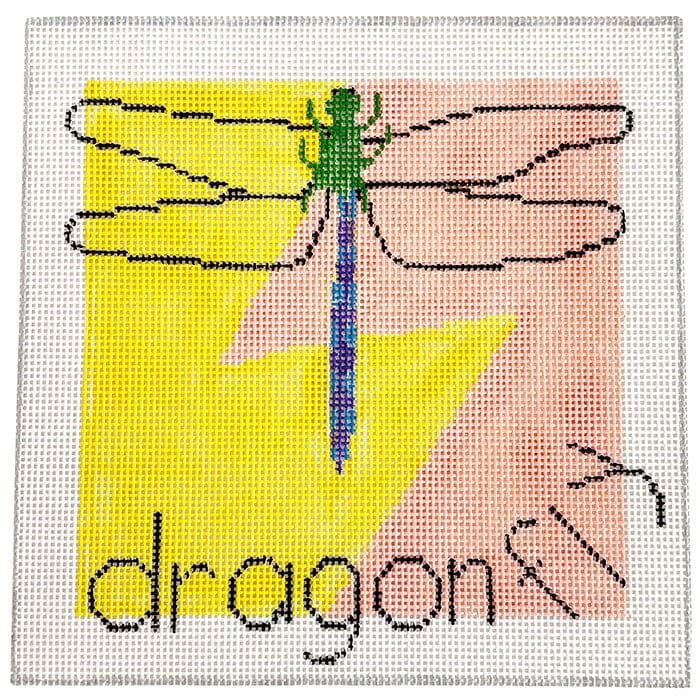 Dragonfly 8" Children's Collection Painted Canvas Jean Smith - 1