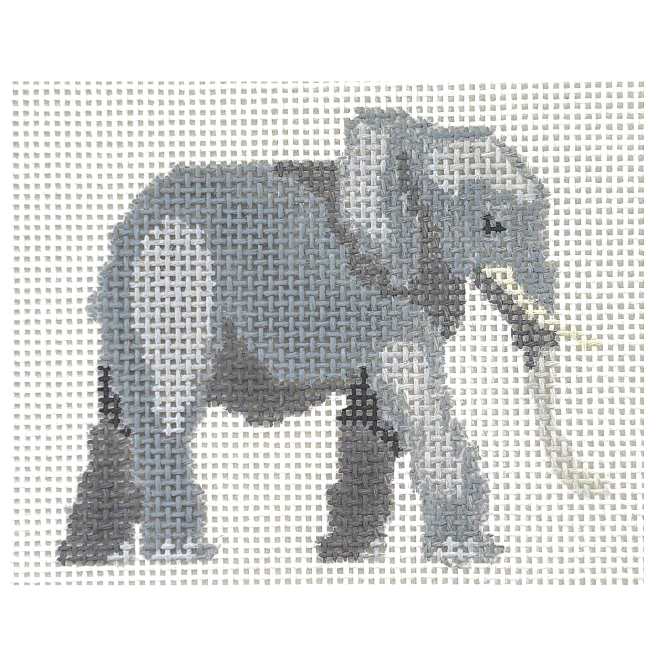 Elephant Painted Canvas Bell House Designs - 1