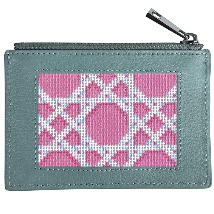 Everyday Leather Wallet   Robin's Egg Blue Leather Goods Rachel Barri Designs