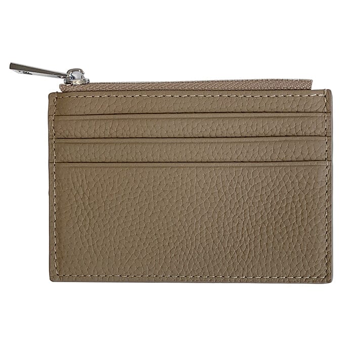 Everyday Leather Wallet Taupe Leather Goods Rachel Barri Designs