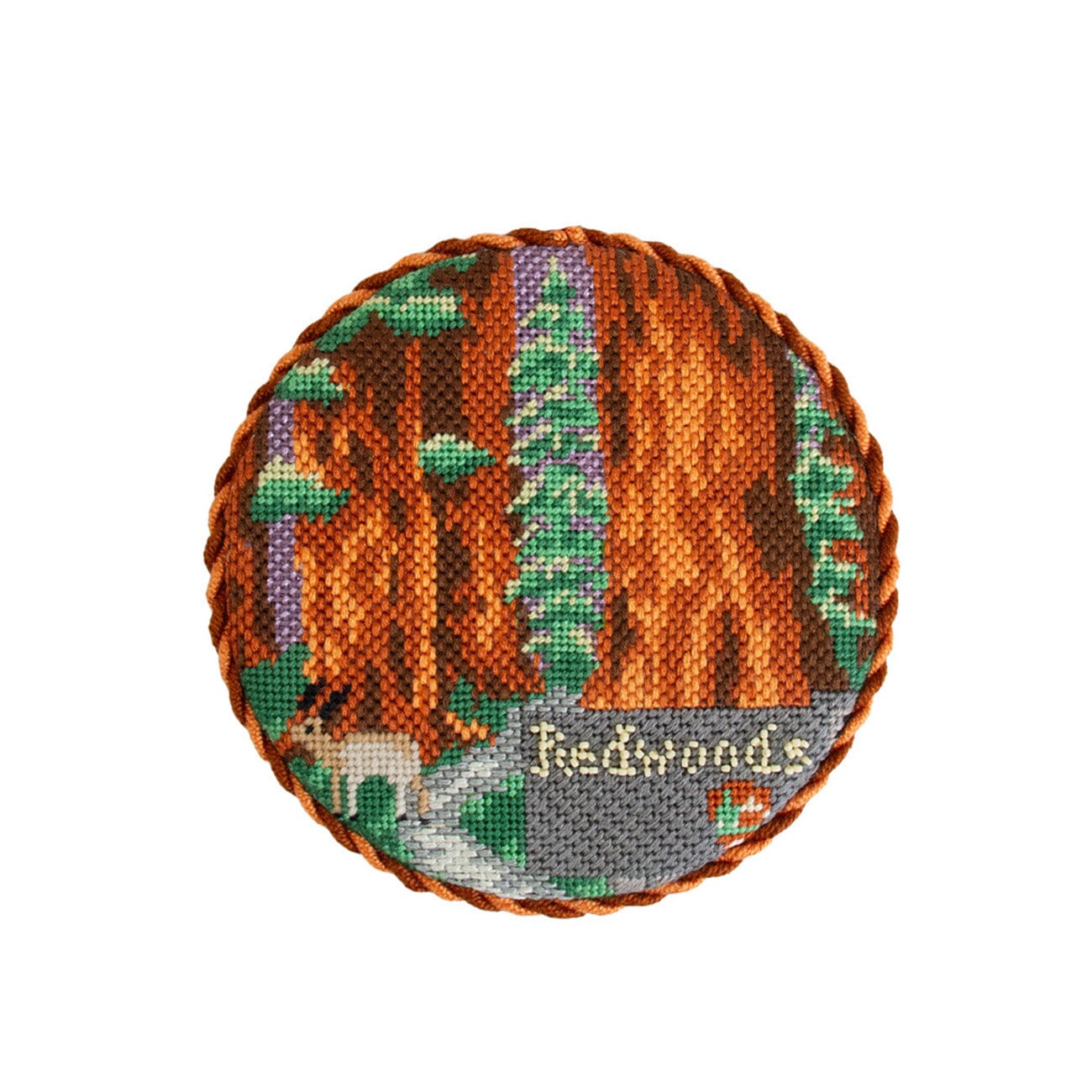 Explore America Redwoods with Stitch Guide Painted Canvas Kirk & Bradley - 2