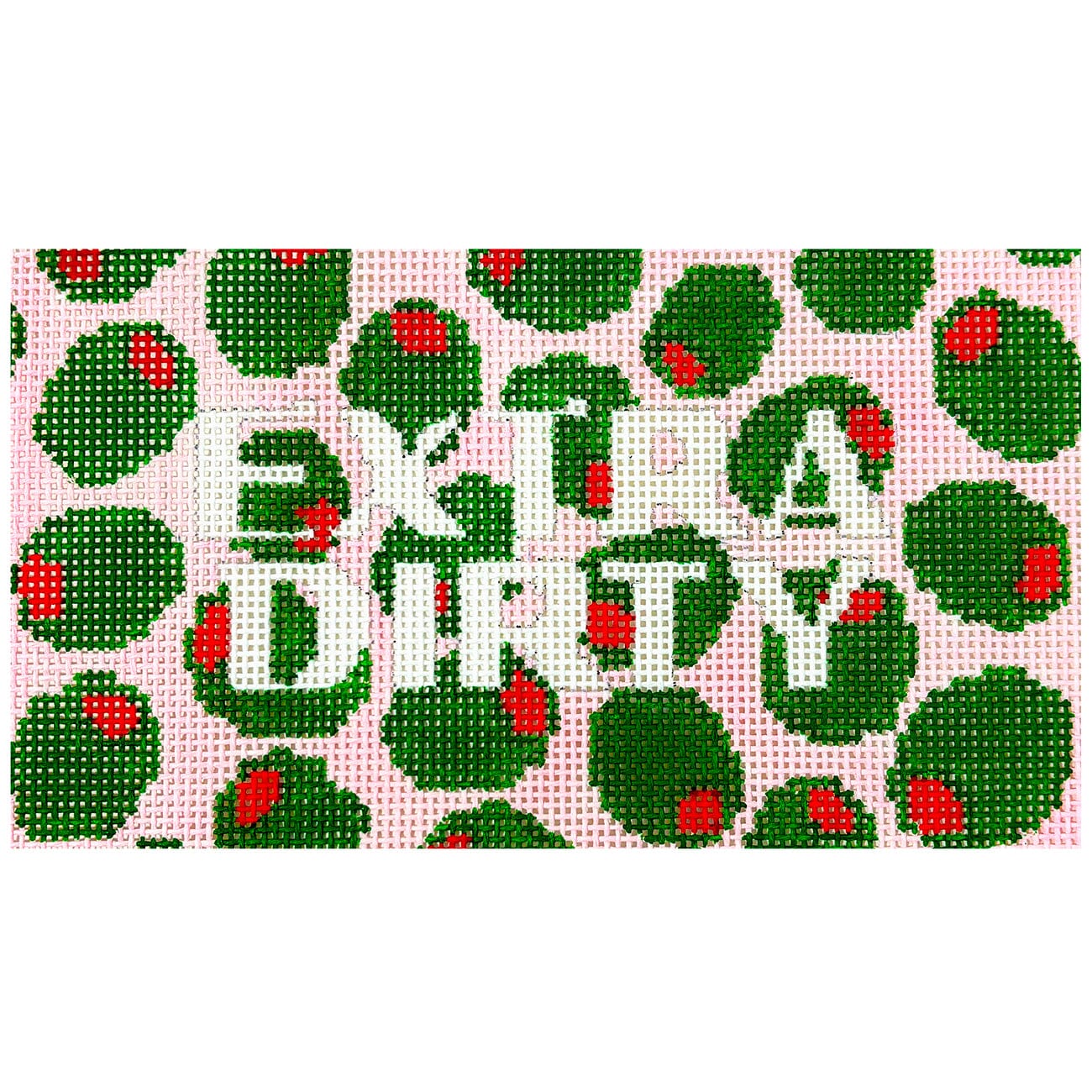 Extra Dirty Painted Canvas The Gingham Stitchery - 1