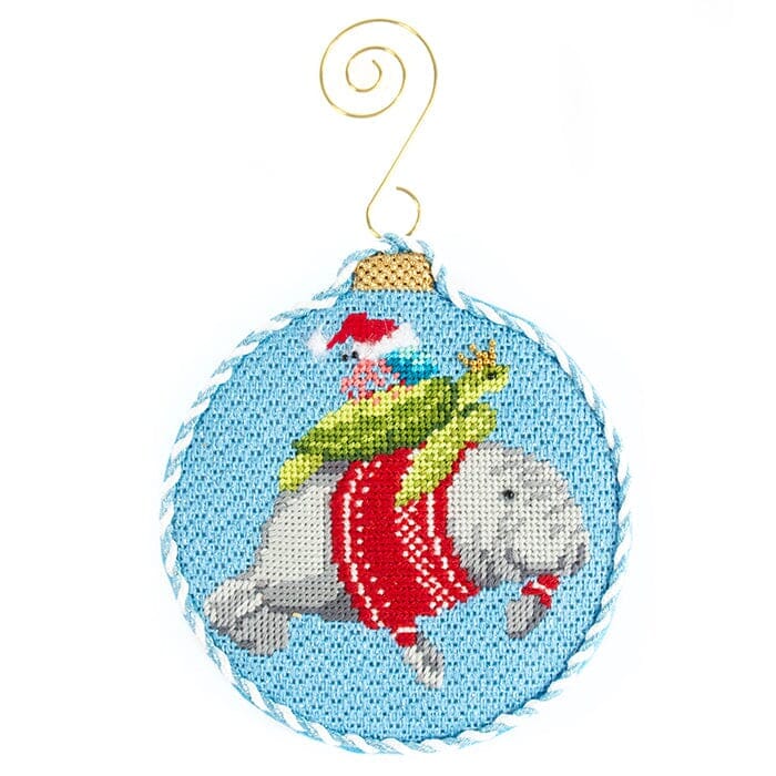 Festive Sea Friends Manatee & Turtle Kit Kits Kirk & Bradley - 1