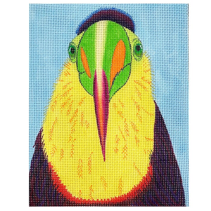 Flat Top Painted Canvas Zecca - 1