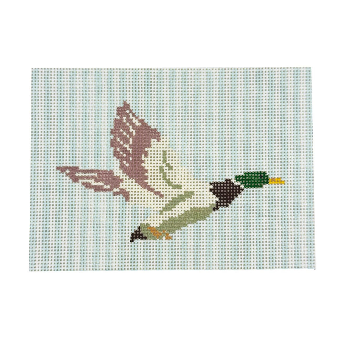 Flight on Stripes Painted Canvas Maura Nolan Designs - 1