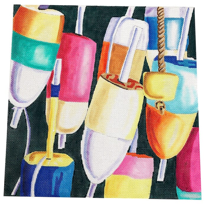 Floats Pillow Painted Canvas Colors of Praise - 1