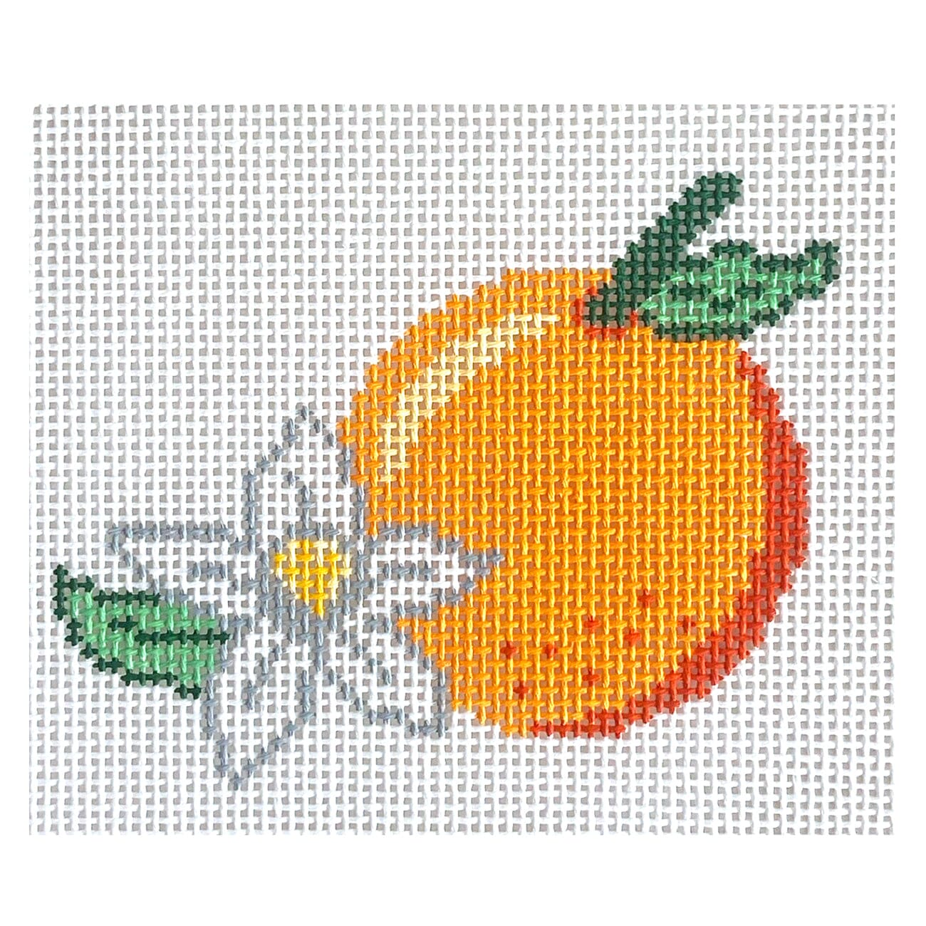 Florida Orange Painted Canvas Morgan Julia Designs