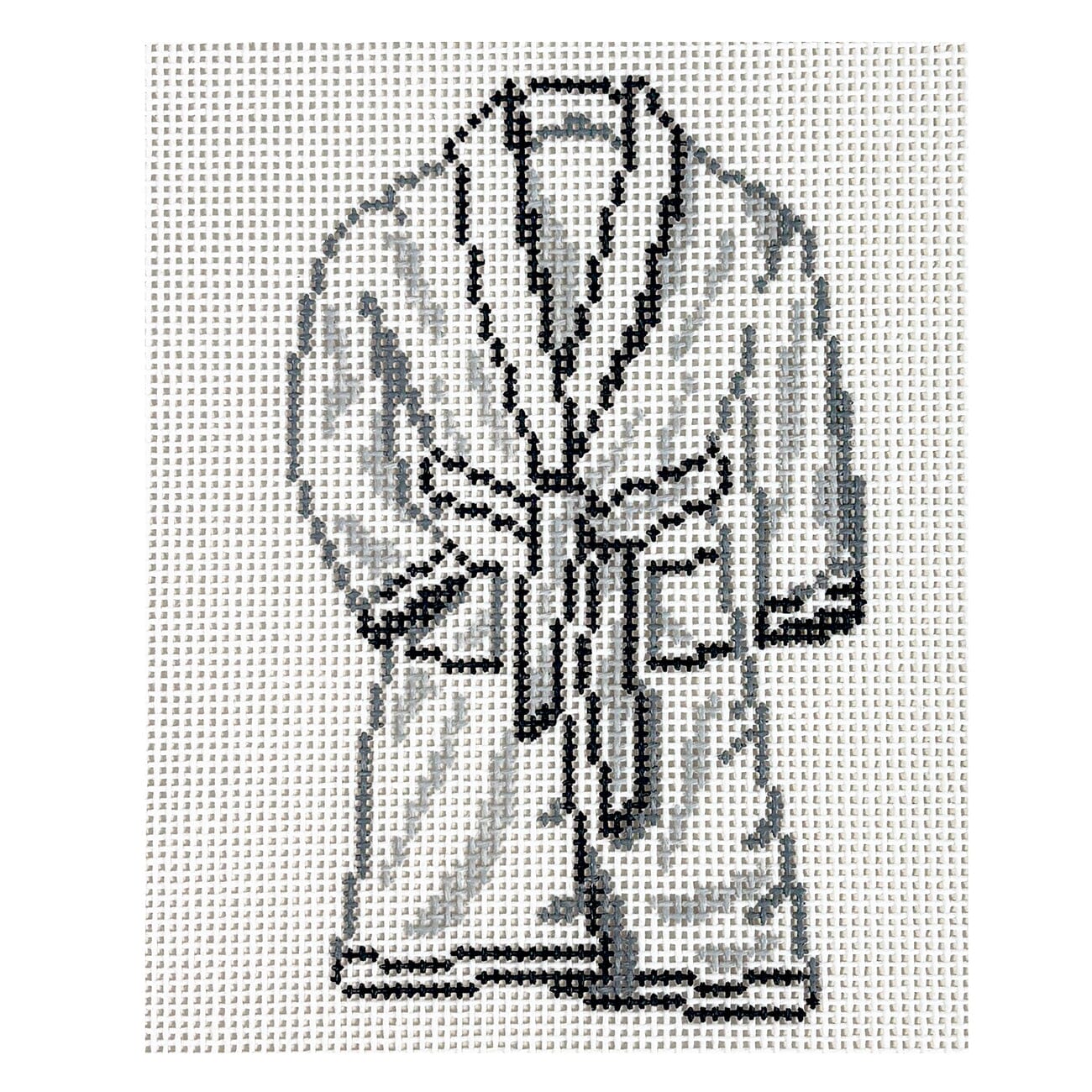 Fluffy Robe Painted Canvas Morgan Julia Designs - 1