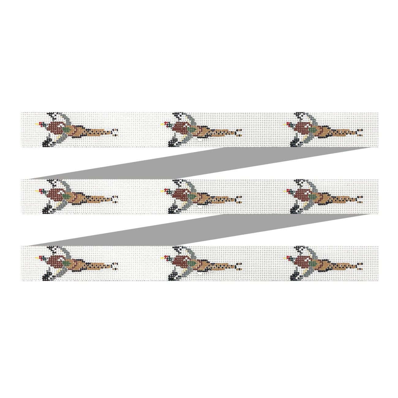 Flying Pheasants Belt Painted Canvas The Meredith Collection - 1
