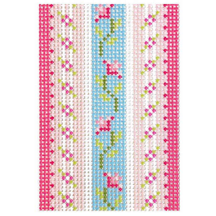 Frilly Lilly Mini 2x3 Painted Canvas Rachel Barri Designs - 1
