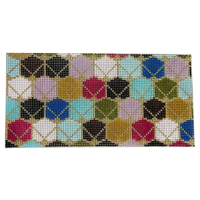 Geometric Colorful Insert Painted Canvas Colors of Praise - 1
