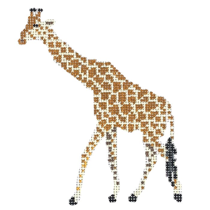 giraffe-stroll-needlepoint-com for Free Printable Giraffe Cross Stitch Patterns Giraffe Stroll | Needlepoint.Com for Free Printable Giraffe Cross Stitch Patterns