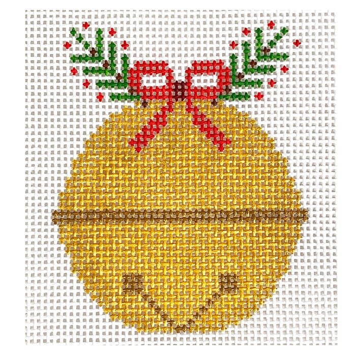 Gold Jingle Bell Painted Canvas Coco Frank Studio - 1
