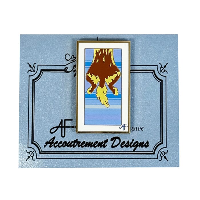 Golden Dog Sploot Needleminder Accessories Anne Fisher Needlepoint LLC