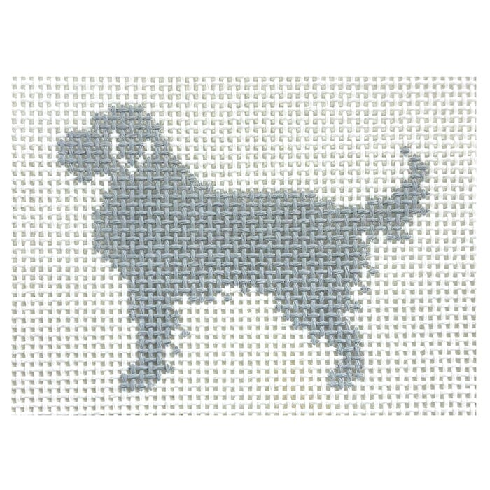 Golden Retriever Silhouette Painted Canvas Morgan Julia Designs - 1