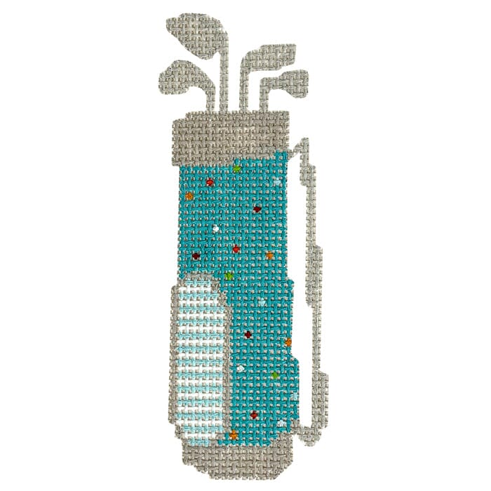 Golf Bag Dots Painted Canvas Pippin - 1