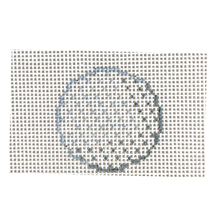 Golf Ball Mini Painted Canvas MF Needlepoint