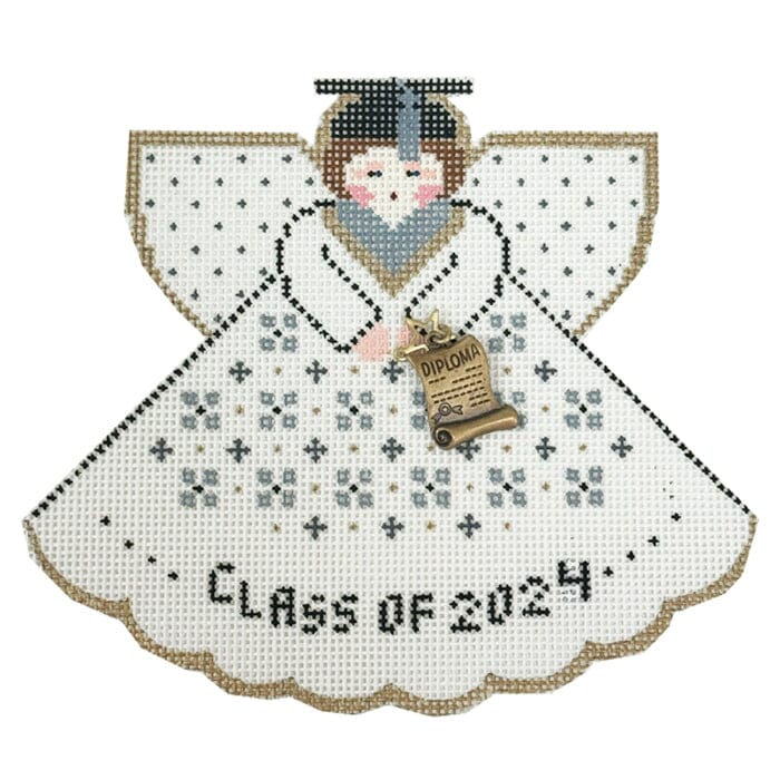 Graduation Angel 2024 Painted Canvas Painted Pony Designs