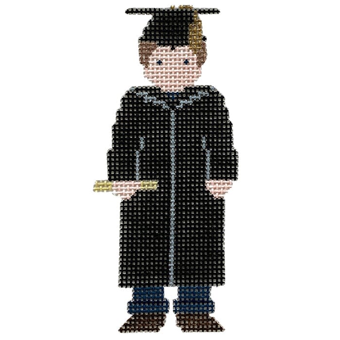 Graduation Male Petei People Painted Canvas Painted Pony Designs - 1
