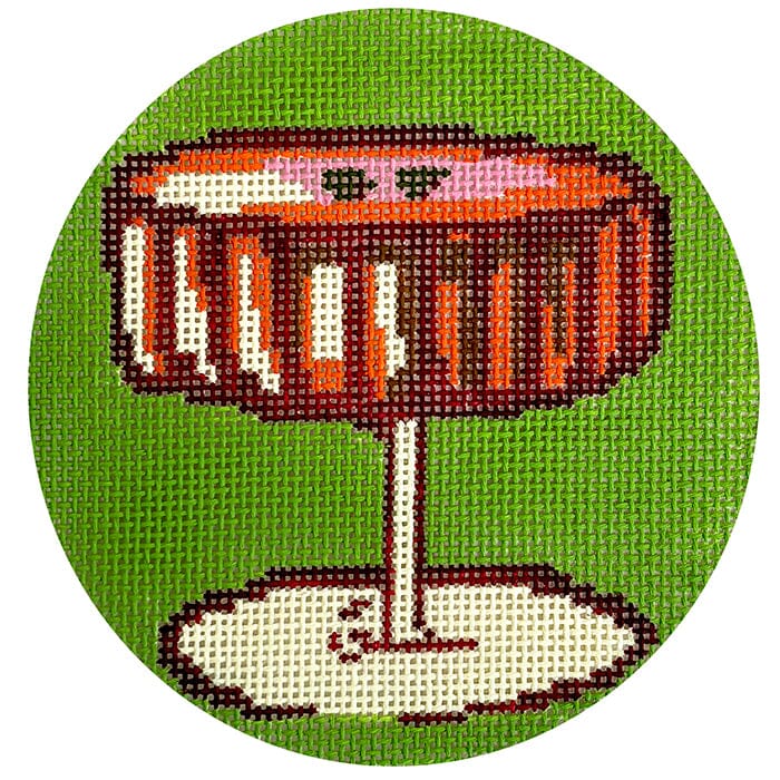 Groovy Espresso Martini Painted Canvas Morgan Julia Designs - 1