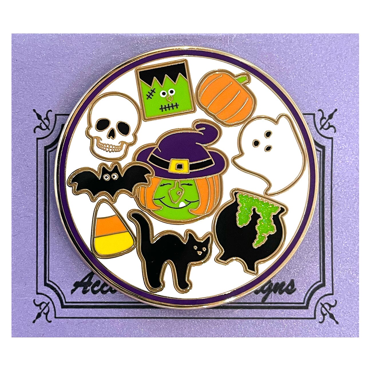 Halloween Cookie Plate Needleminder Accessories Accoutrement Designs - 1