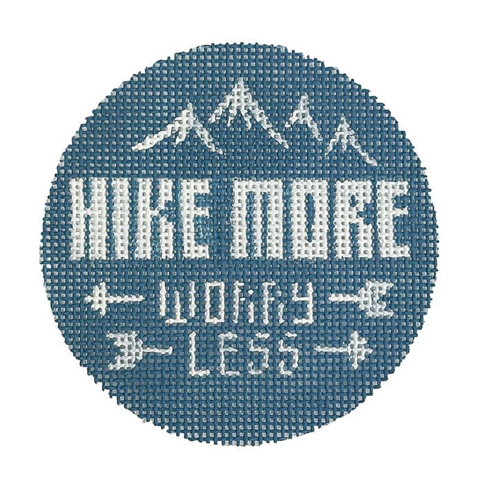 Hike More Painted Canvas Alice Peterson Company