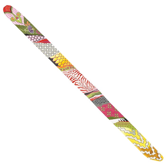 Hip Belt 756 - Red, Green, Pink & Yellow Painted Canvas Colors of Praise
