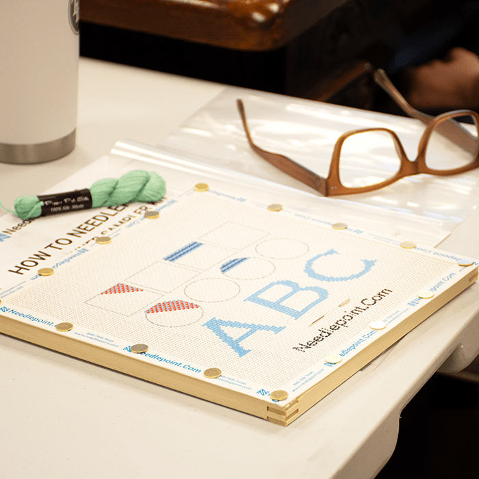 How to Needlepoint Beginner Sampler Kit Kits Needlepoint.Com