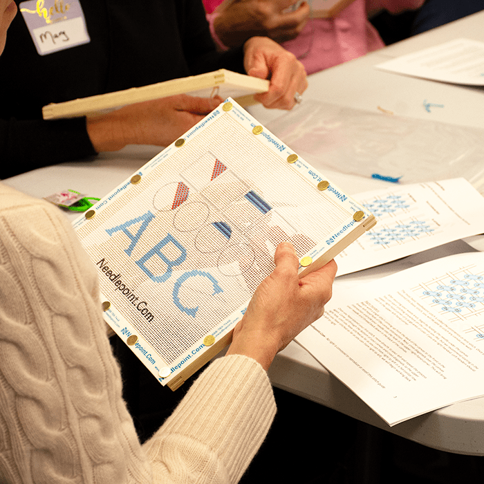 How to Needlepoint Beginner Sampler Kit Kits Needlepoint.Com