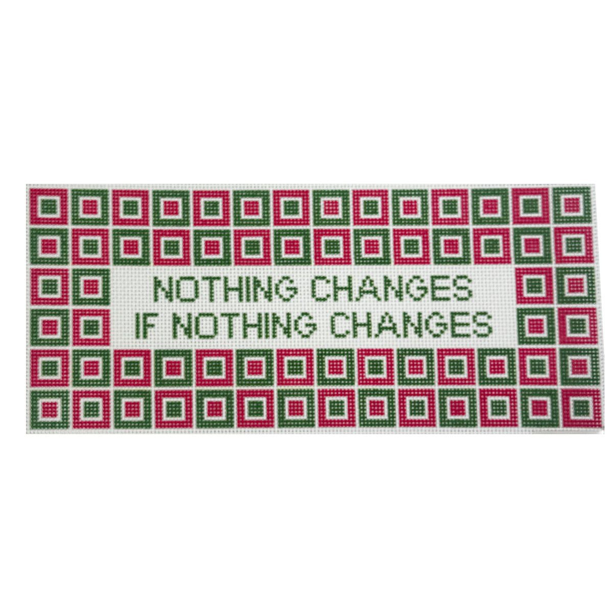 Nothing Changes if Nothing Changes - 1