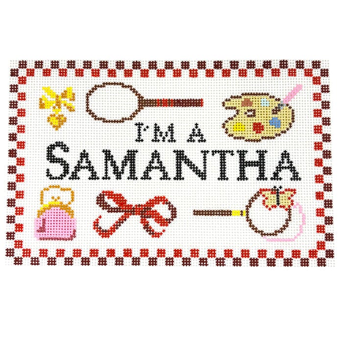 I'm a Samantha Printed Canvas Francis Abel Studio