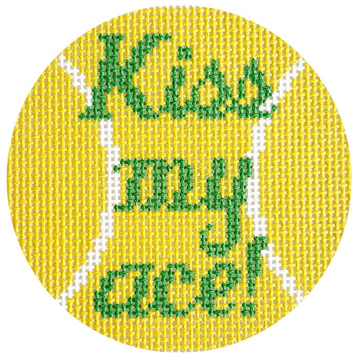 Kiss My Ace Painted Canvas Ann Kaye Studio - 1