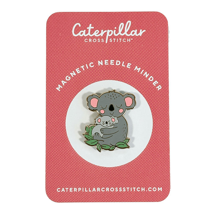Koala Enamel Needleminder Accessories Caterpillar Cross - 1