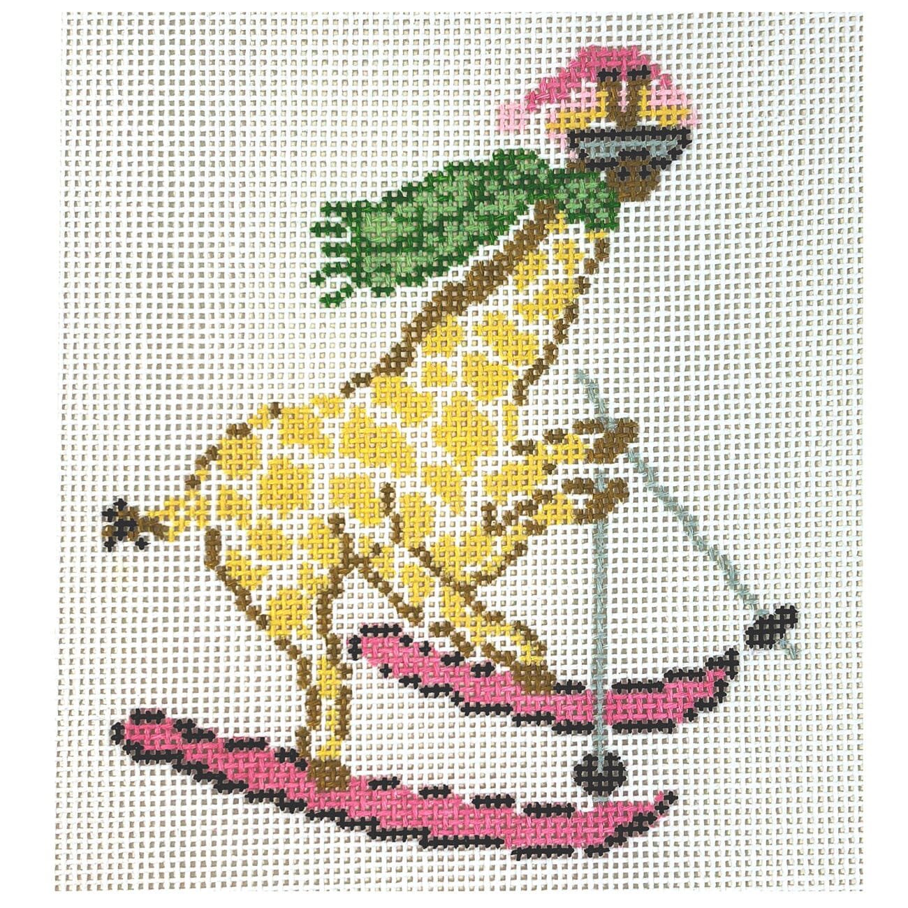 La Dolce Vita Alpine Giraffe Printed Canvas KCN Designers - 1