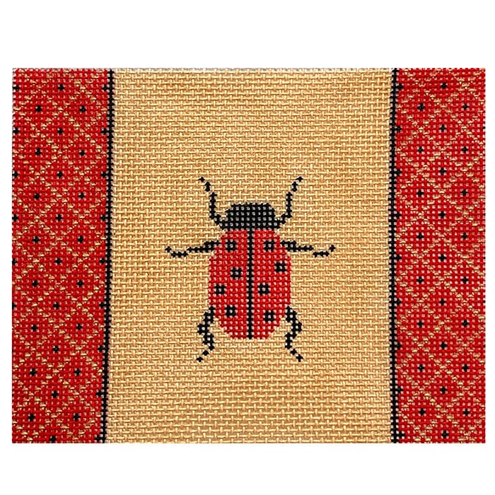 Ladybug Painted Canvas Vallerie Needlepoint Gallery - 1